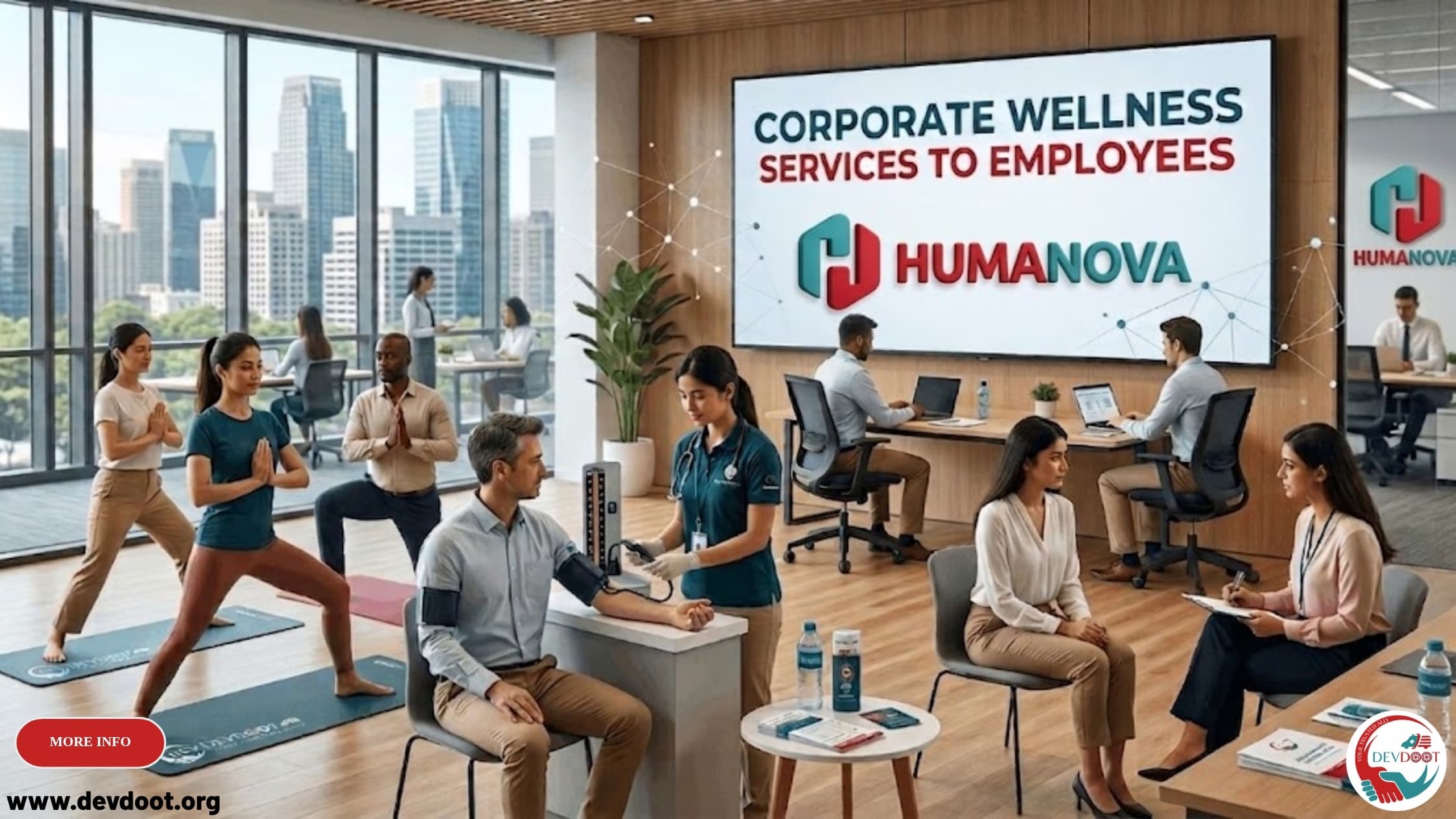 Corporate Wellness Services to Employees