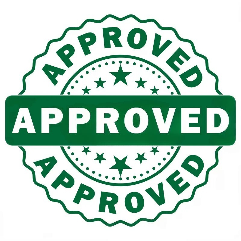 Approved Certification Approved Certification