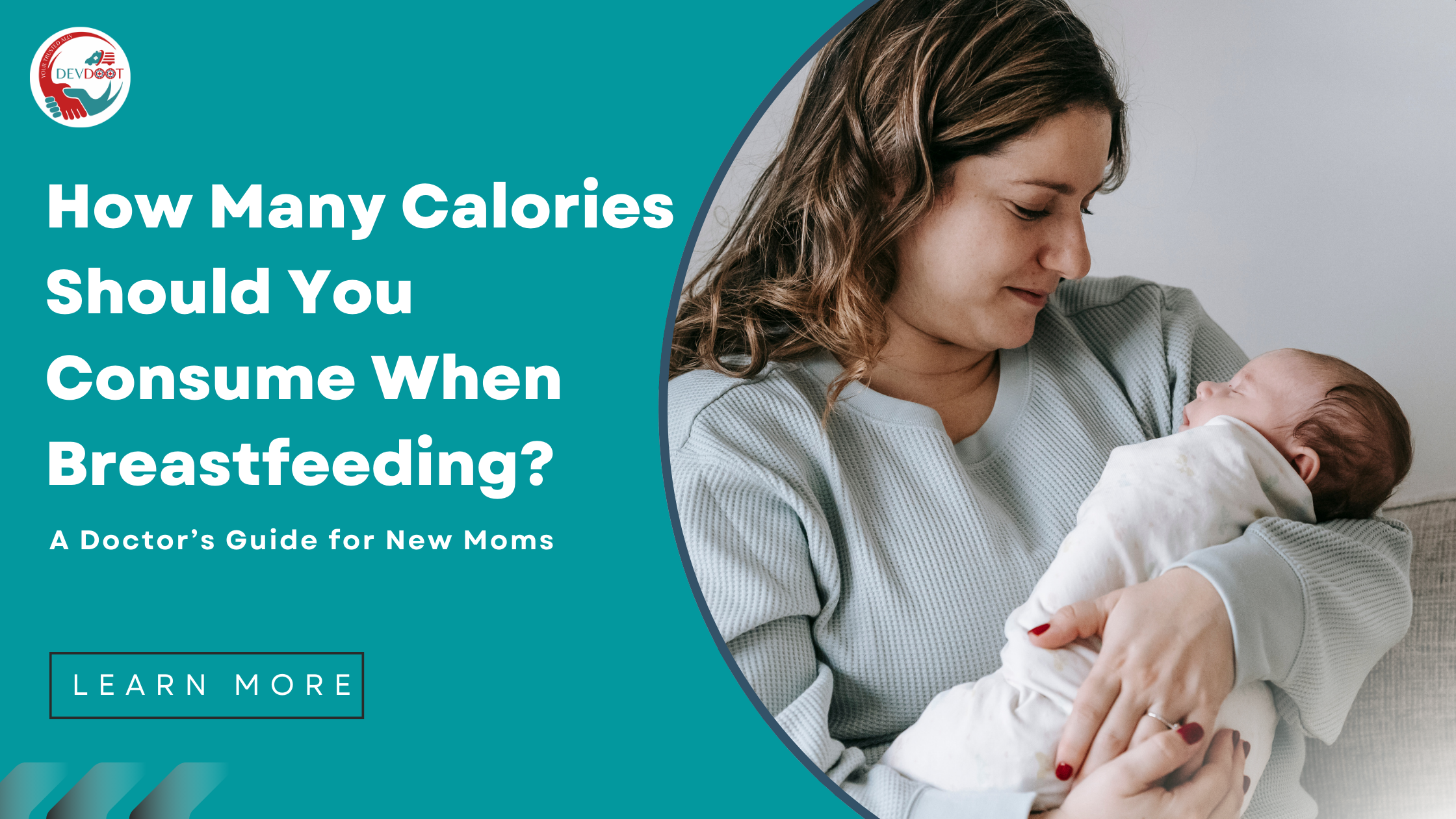 Healthy calorie intake for breastfeeding mothers